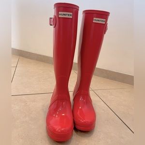 PINK Hunter Boots